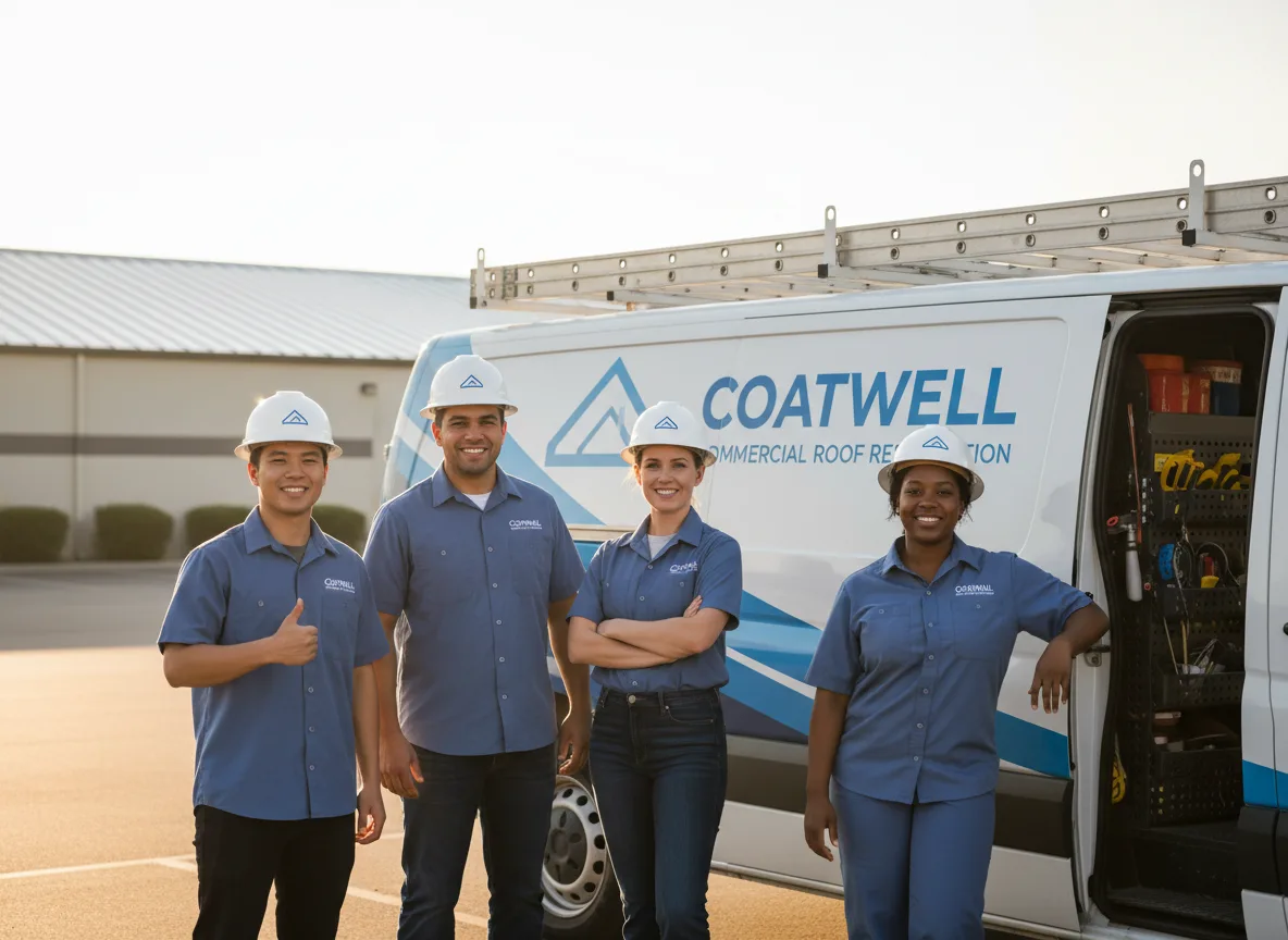 Commercial roof coating company in Lakota, IA